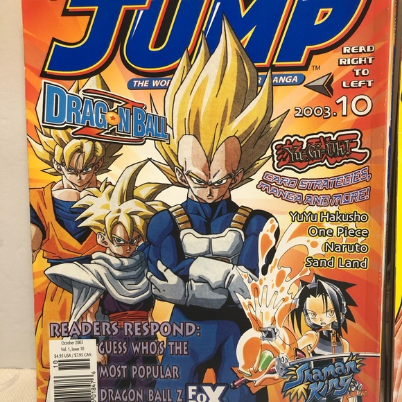 Shonen Jump Magazines Issues 10 & 11 October November 2003 see notes - Picture 5 of 12